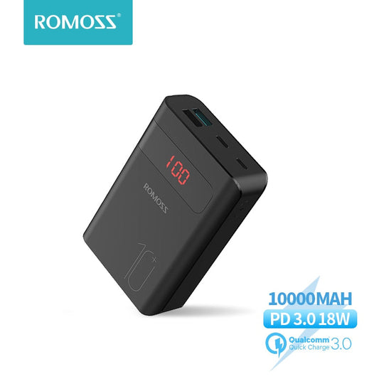 Sense4PS+ Power Bank 10000mAh Portable Charger LED External Battery PD 3.0 Fast Charging Powerbank for iPhone Xiaomi mi-0